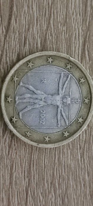 1 euro Leonardo da Vinci