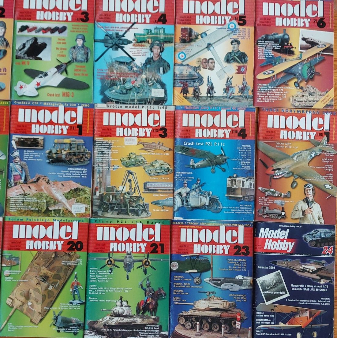 Model Hobby - zestaw czasopism 21 numerów
