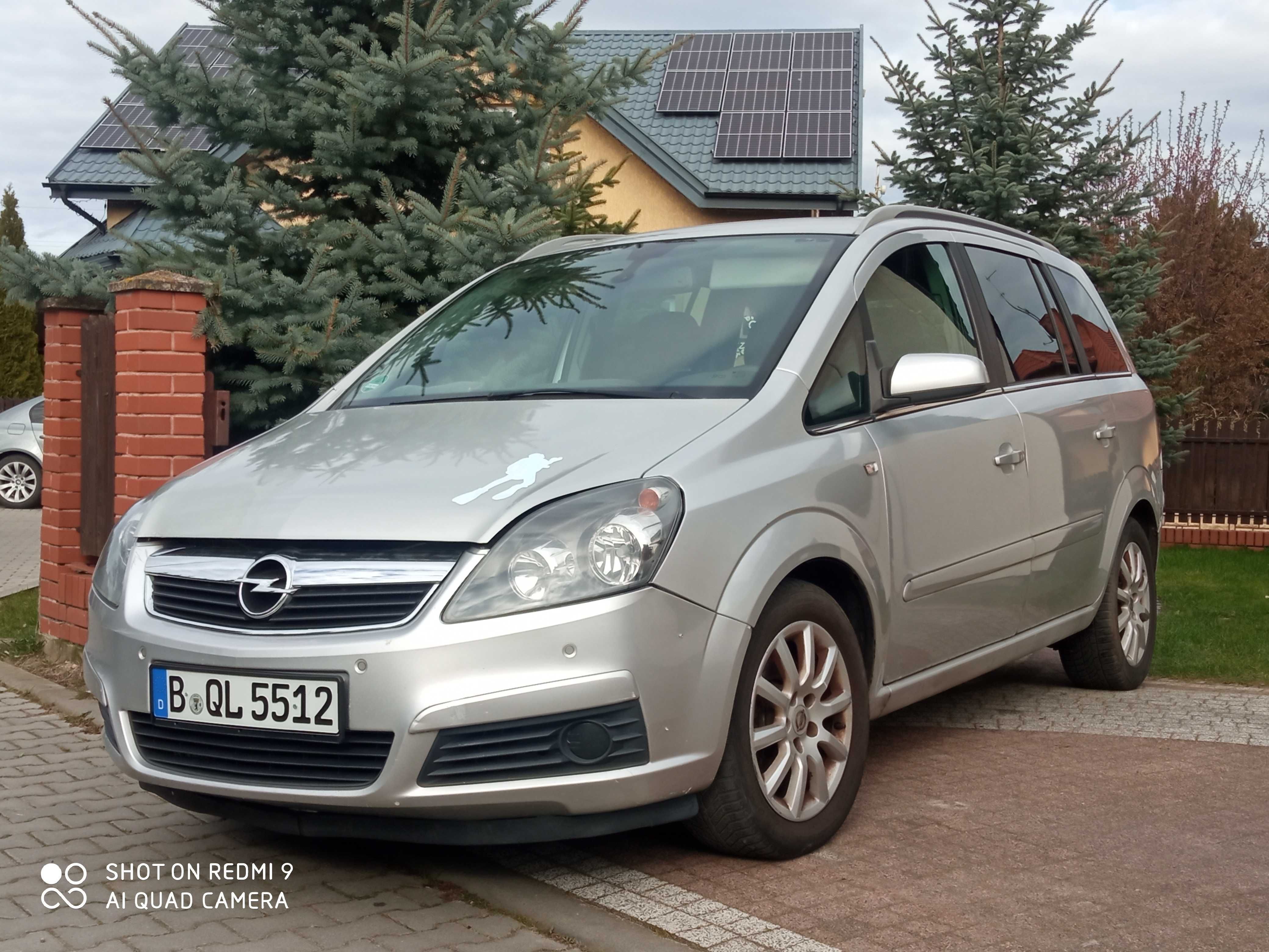 Opel Zafira 7 osobowy benzyna Webasto