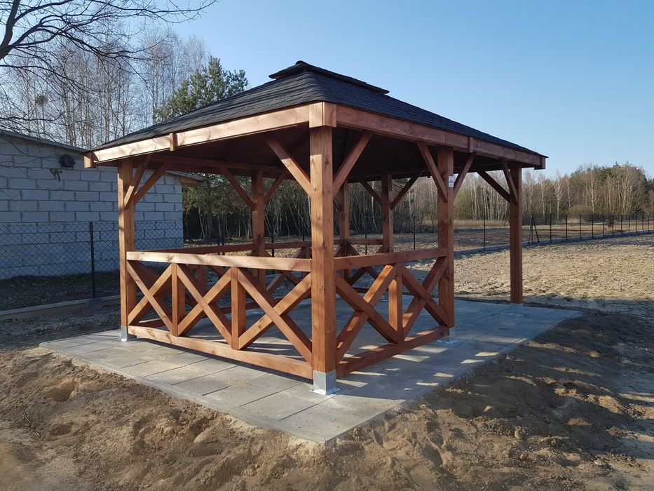 ALTANA OGRODOWA B50 IV 3x3 m altanka domek narzędziowy DREWNOTRIK.PL