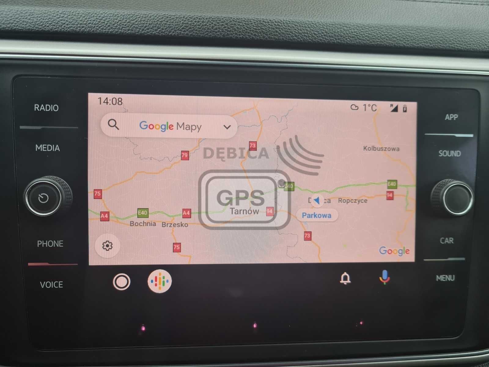 Android Auto CarPlay AppConnect Volkswagen VW MIB 2 Discover Media Map