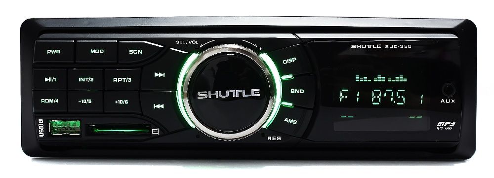 Автомагнітола нова shutle sud-350