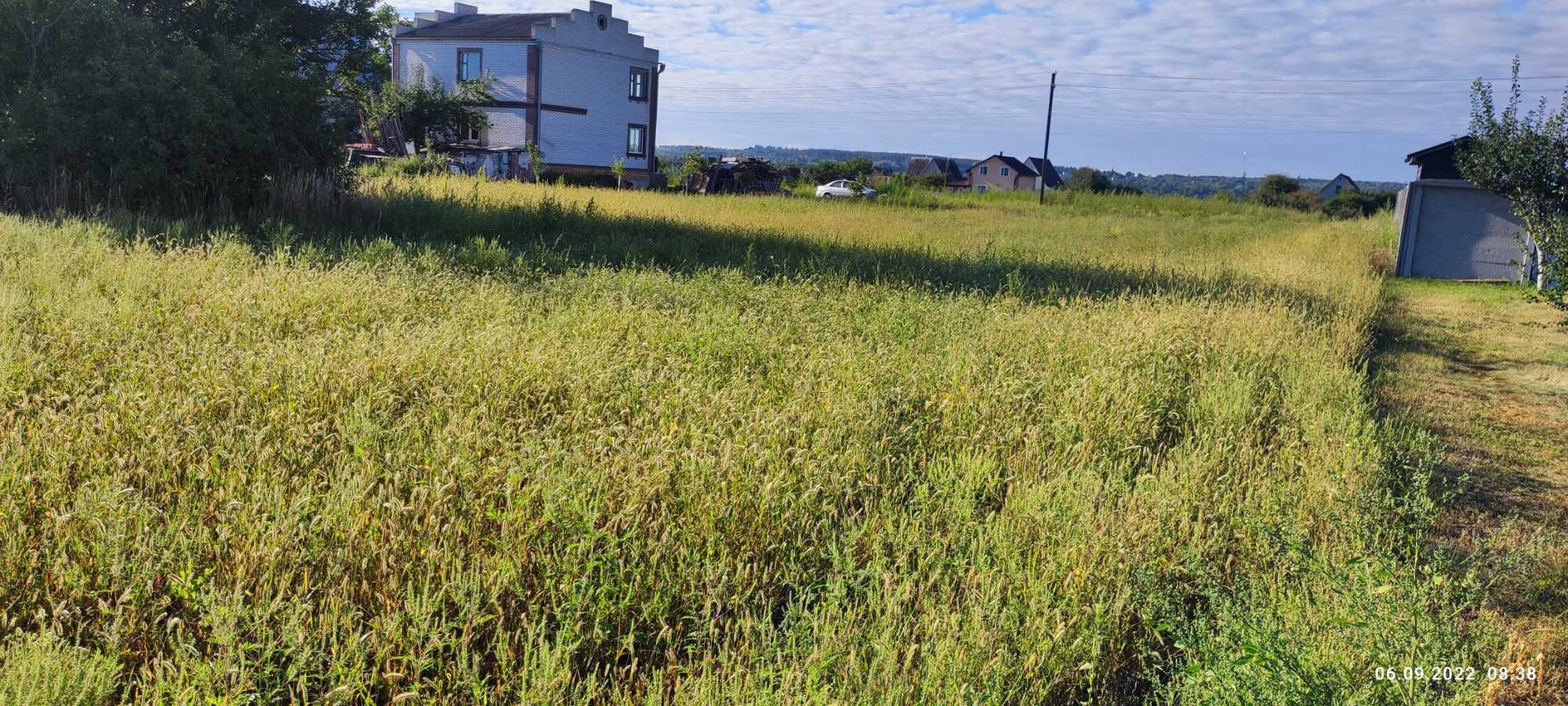 Продаж земельної ділянки під забудову в селі Томилівка