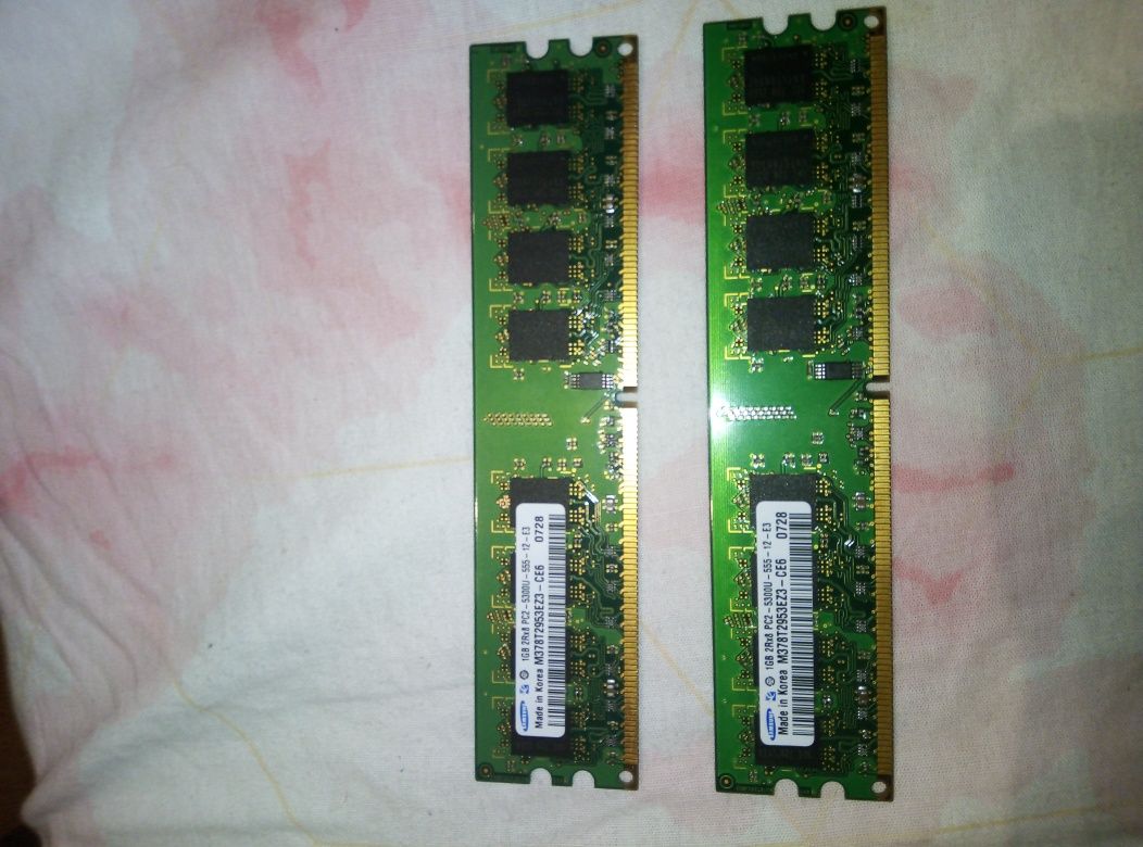 Оперативная память Samsung 1Gb, процессор, блок питантя