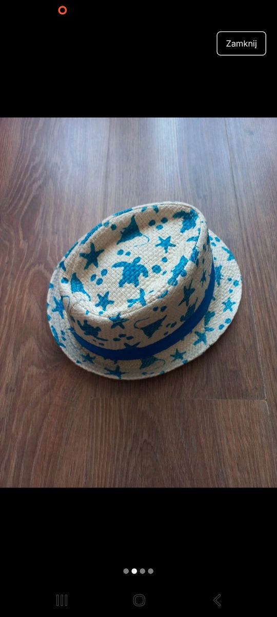 Kapelusz dziecięcy, rozmiar 52 cm