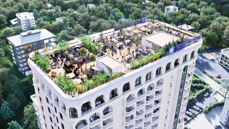Апартаменты в отельном комплексе Wyndham Grand Residents,Batumi,Грузия