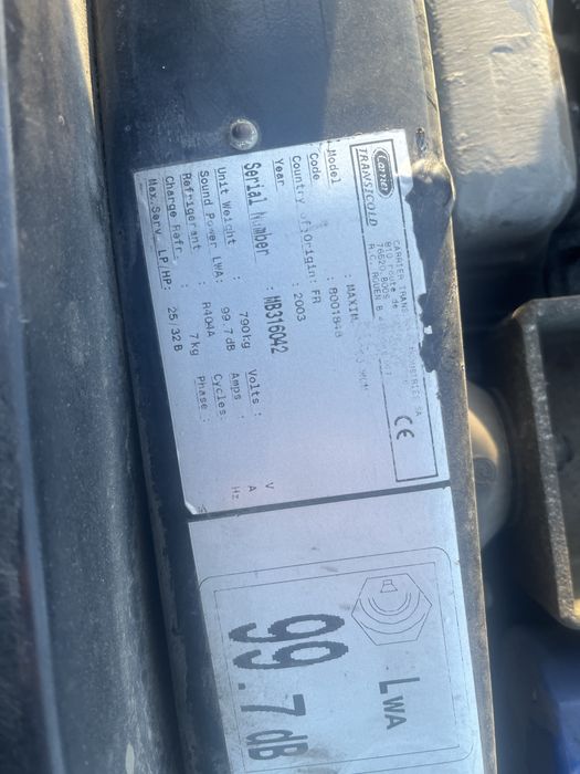 Agregat chłodniczy carrier maxima 1200