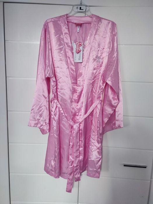 Nowy różowy szlafrok Barbie rozmiar L/XL