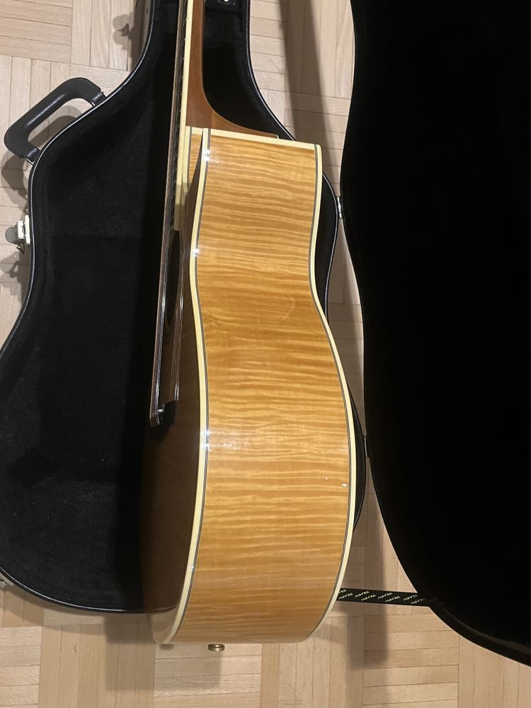 Gitara akustyczna Stafford SAJ-1500Z flame maple rzadkość