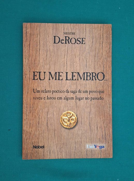 Livro Eu Me Lembro, de Mestre DeRose, Ed. Nobel Brasil - 2004