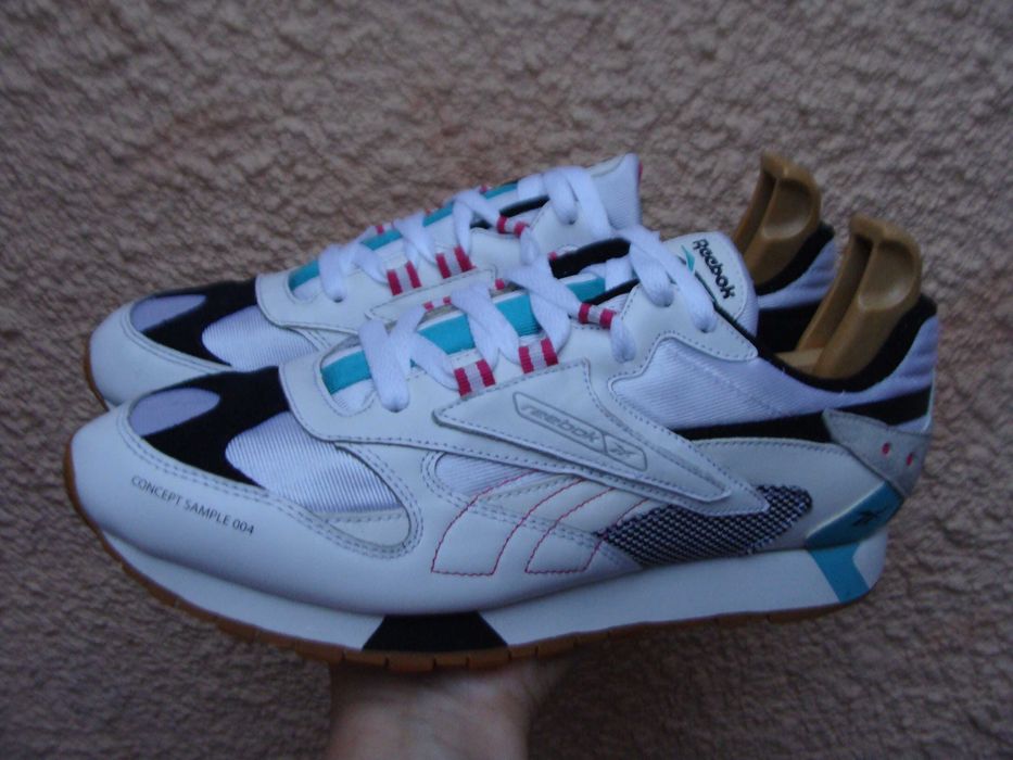 42/27 см Reebok concert sample кожаные кроссовки оригинал Вьетнам