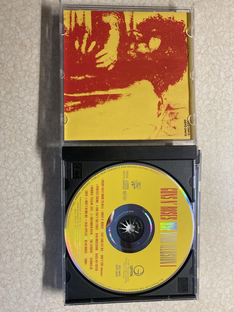 Guns'n Roses płyty CD