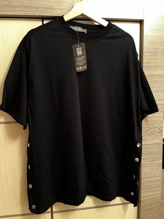 Luźna bluzka z bawełny na lato