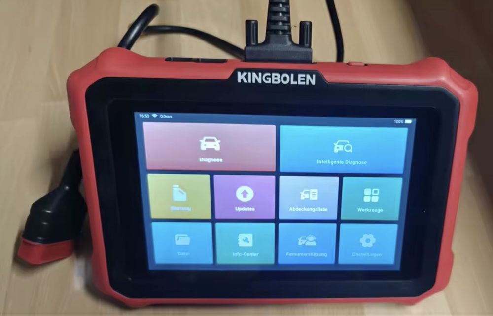 Komputer diagnostyczny Kingbolen K8 Elite NOWY profesjonalny skaner