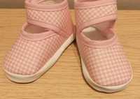 Wyprzedaż ! Nowe buty buciki do chrztu na lato dla niemowląt 10 cm