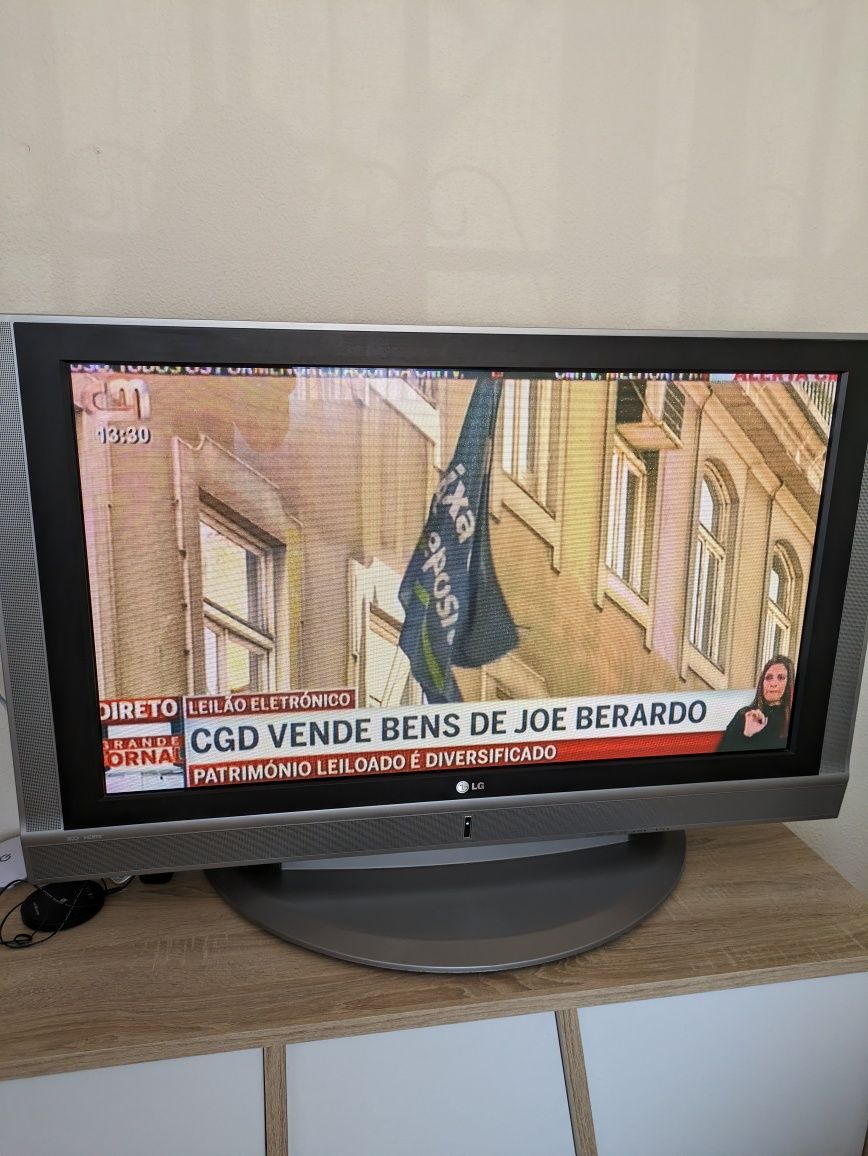 Televisão LG a funcionar