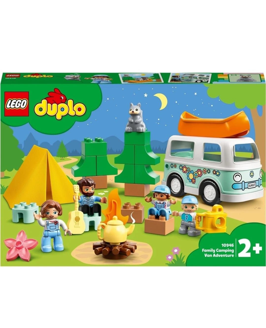 LEGO Duplo 10946 komplet, zestaw kemping auto podróże