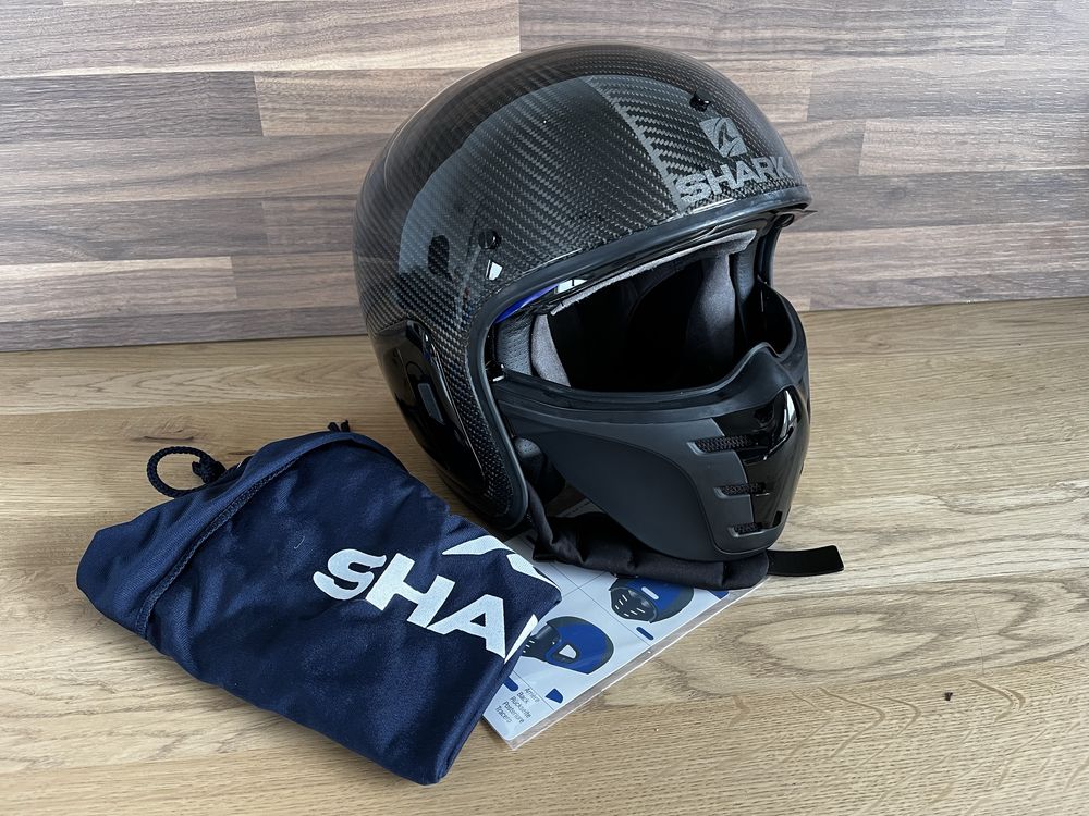 Kask Shark Carbon S-Dark rozm S