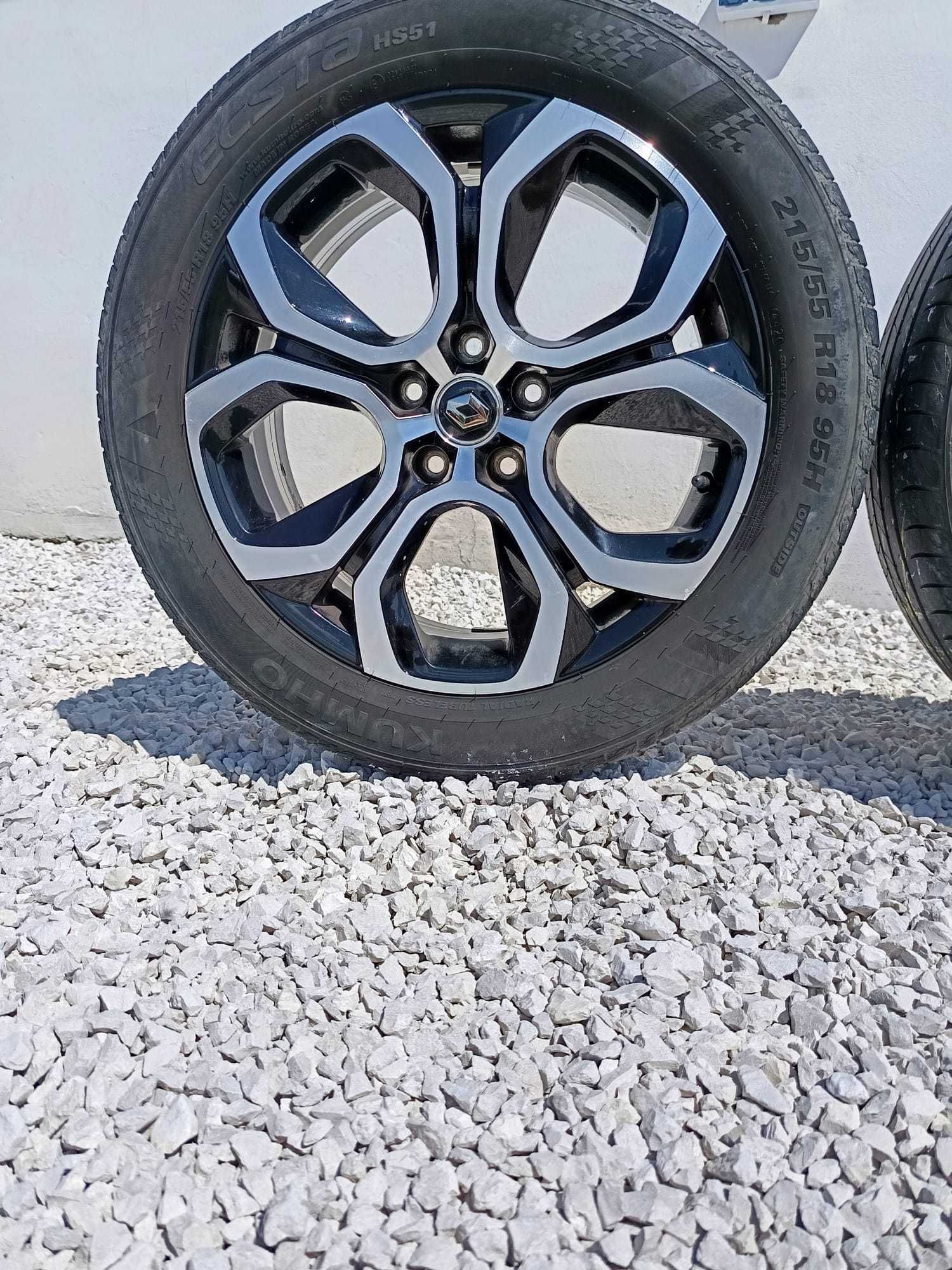 Alufelgi 18" 5x114.3 Renault Captur Arcana Scenic Talisman Megane
