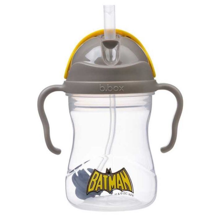 Batman by b.box bidon dla dzieci - kubek niekapek ze słomką 240 ml