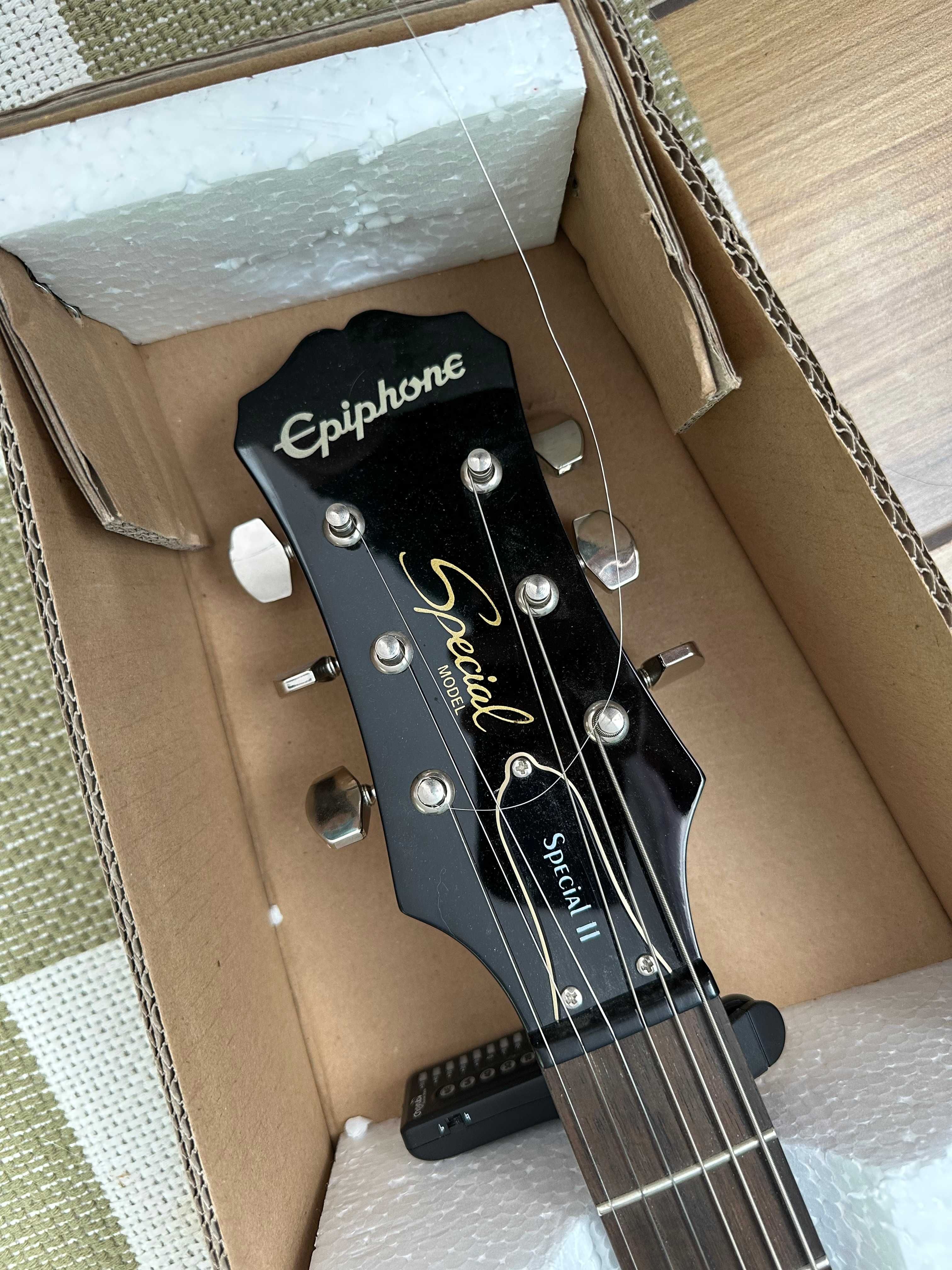 gitara elektryczna Epiphone Special II left hand + Fender Frontman 10G