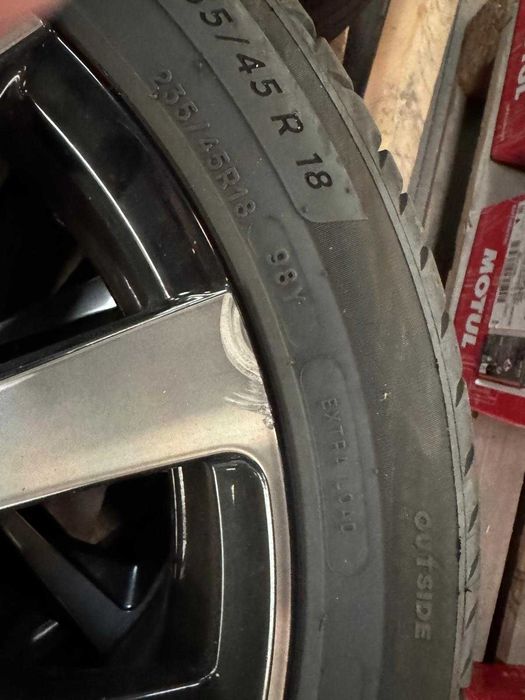 Jantes 18 Peugeot 508 GT pneus Michelin
