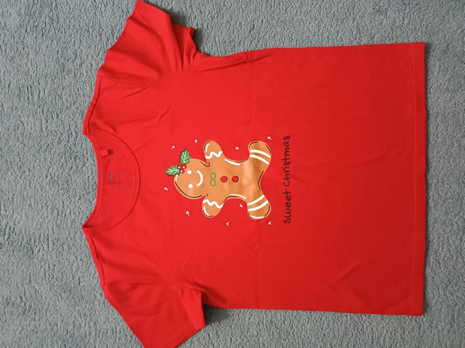 Koszulka świąteczna unisex 140