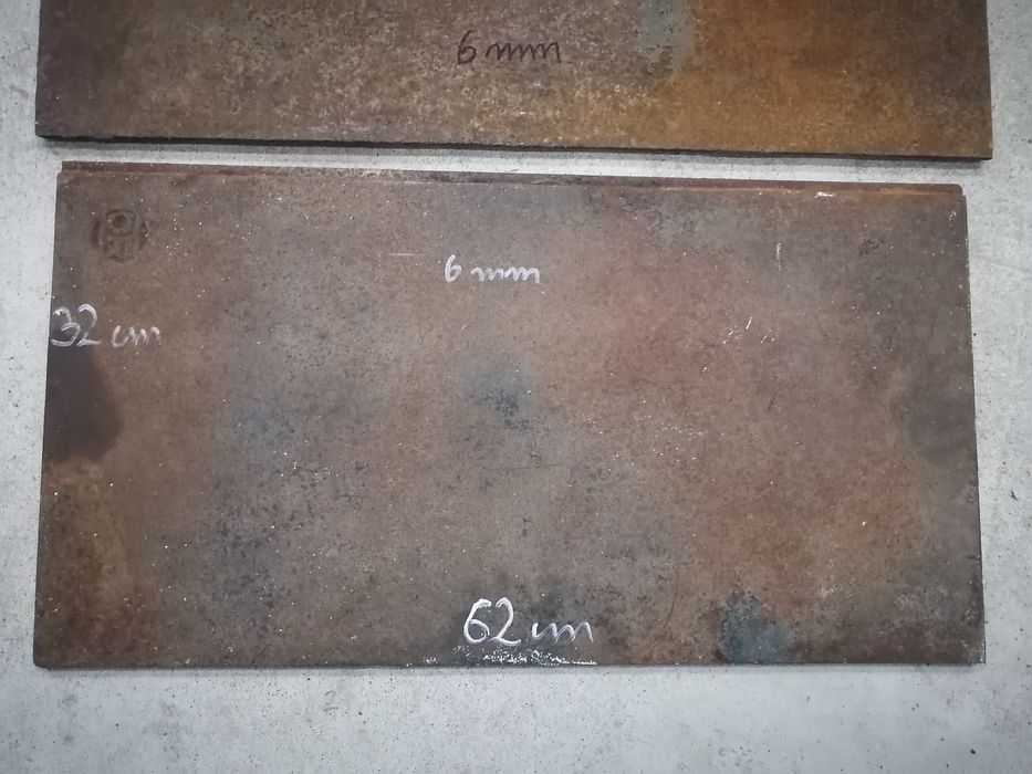 Stara duża żeliwna płyta