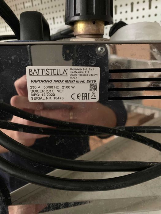 Stół prasowalniczy Texi Champion SB+ wytwornica pary Battistella