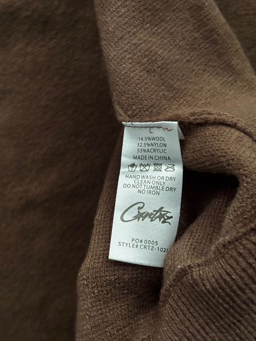 Corteiz Rown Knitted Full Zip Jumper