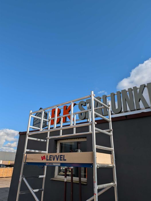 Rusztowanie aluminiowe 380  przejezdne | Kompaktowe, składane, mobilne
