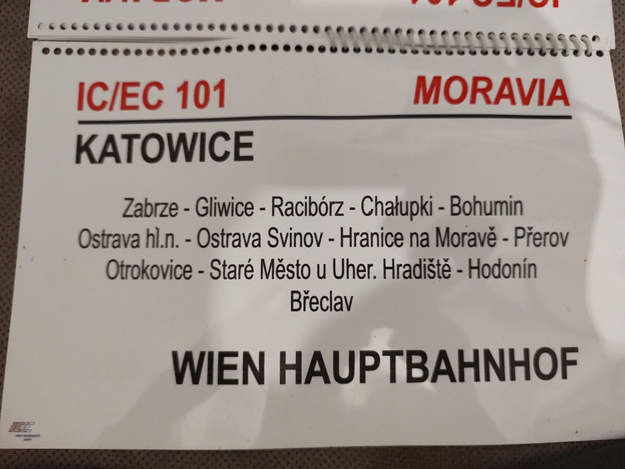 Obrotowa tablica relacyjna pkp
