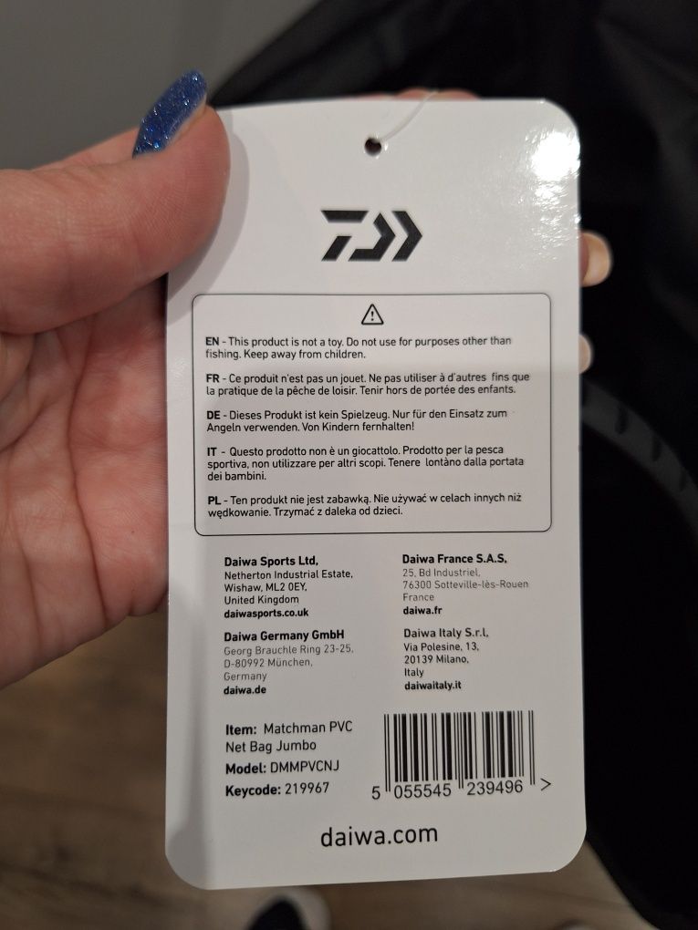 Daiwa MatchMan torba na mokrą siatkę