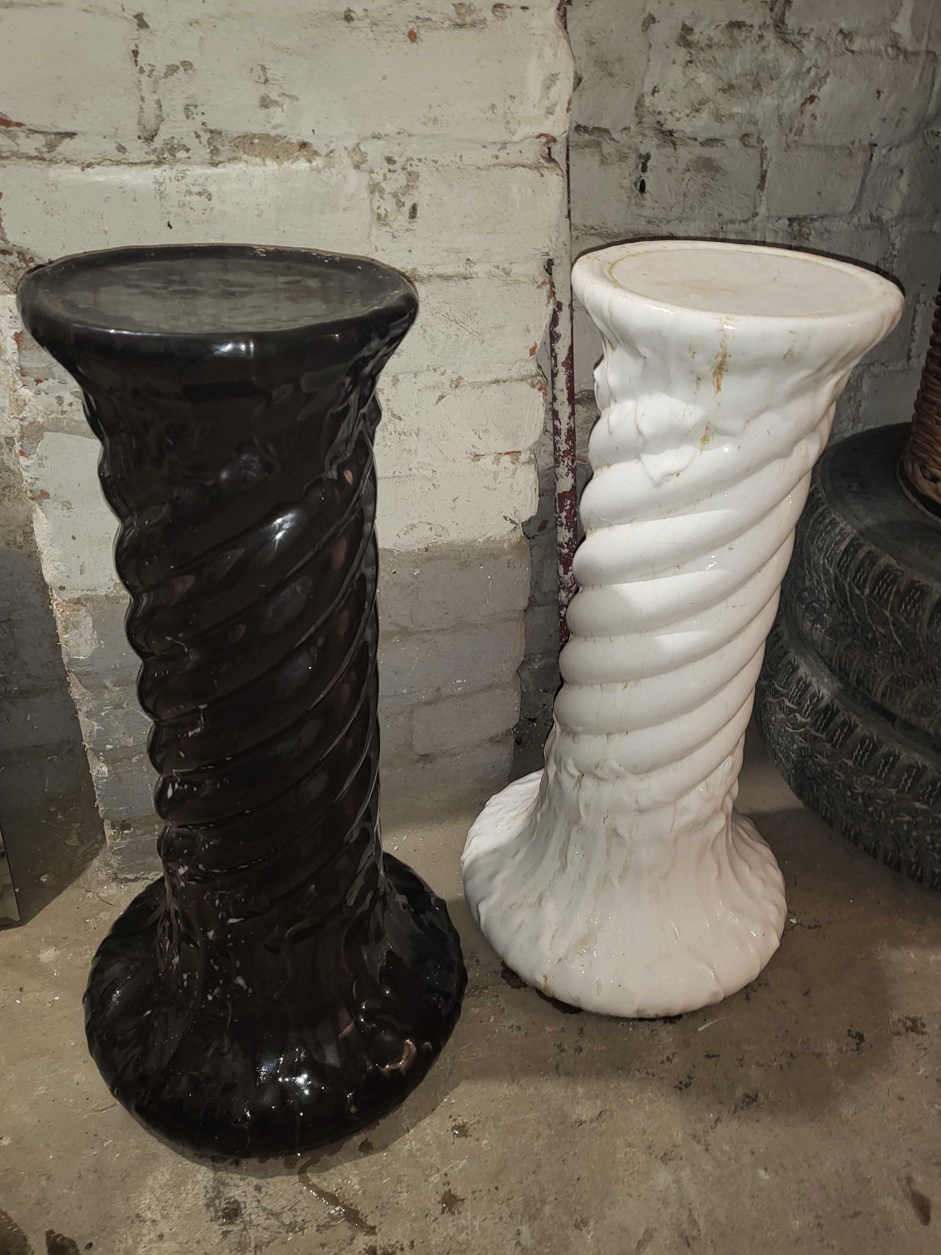 Kolumna ceramiczna np pod kwiatka.