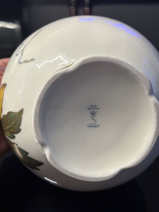 K. Steinamnn Tiefenfurt - śląski wazon z Parowej