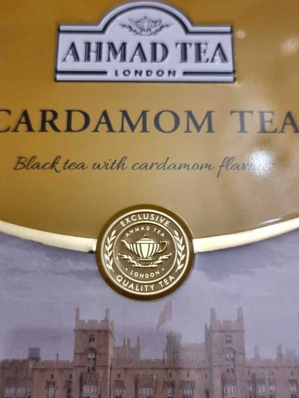 Металева банка для чаю Ахмад