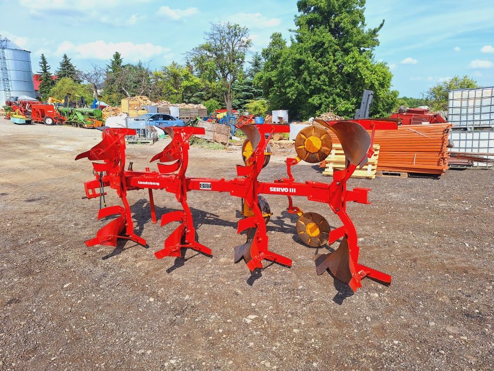 Pług 4 skibowy obrotowy Pottinger/Landsberg servo lll stan bdb