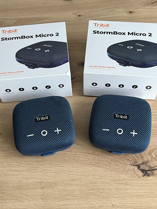 Glosniki bluetooth Tribit Stormbox 2 niebieskie tanio graja w stereo!