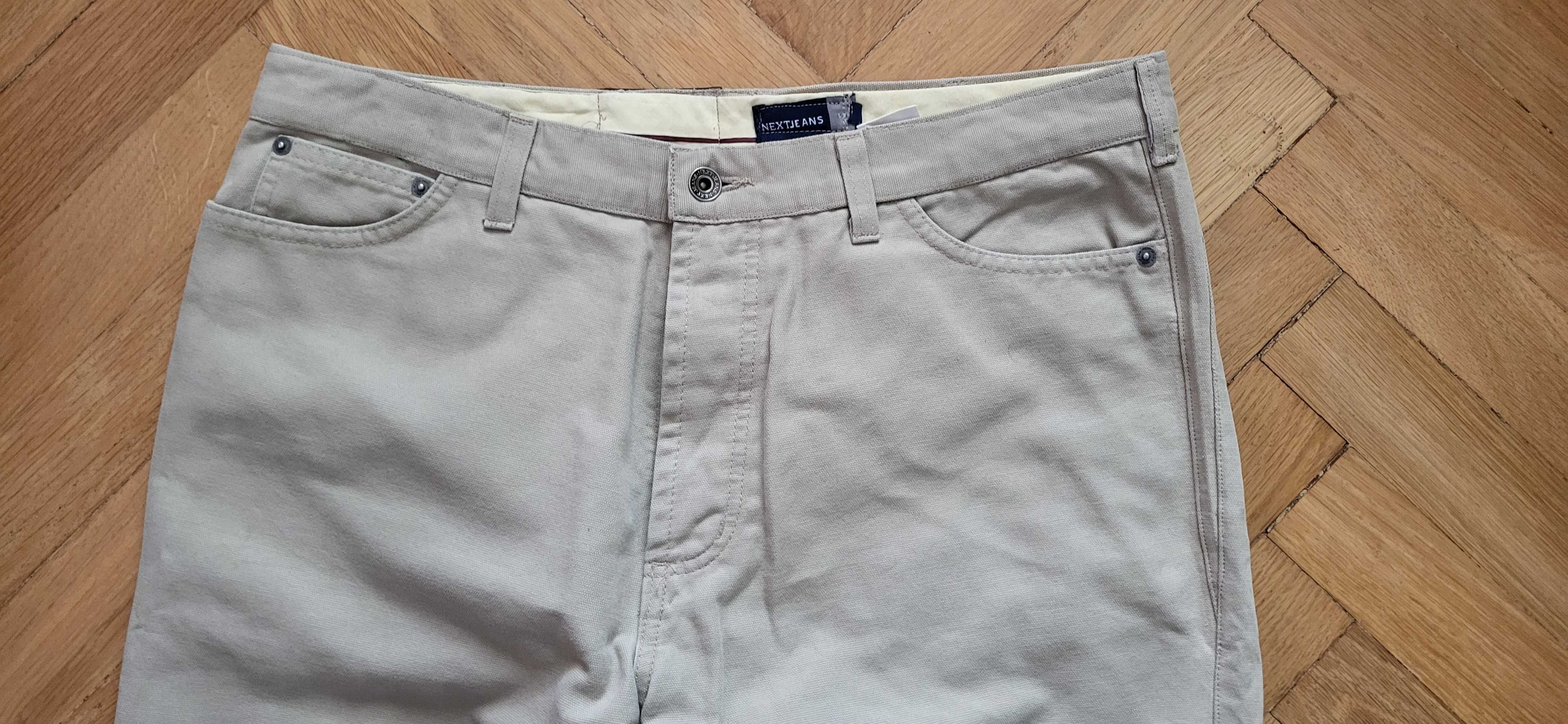 spodnie jeans męskie pas 86 cm stan bdb