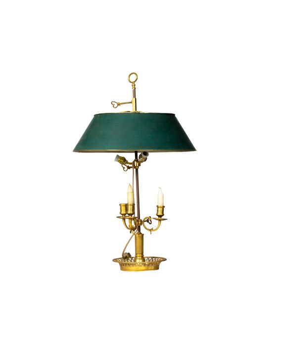 Candeeiro de mesa Bouillotte Estilo Império | século XIX