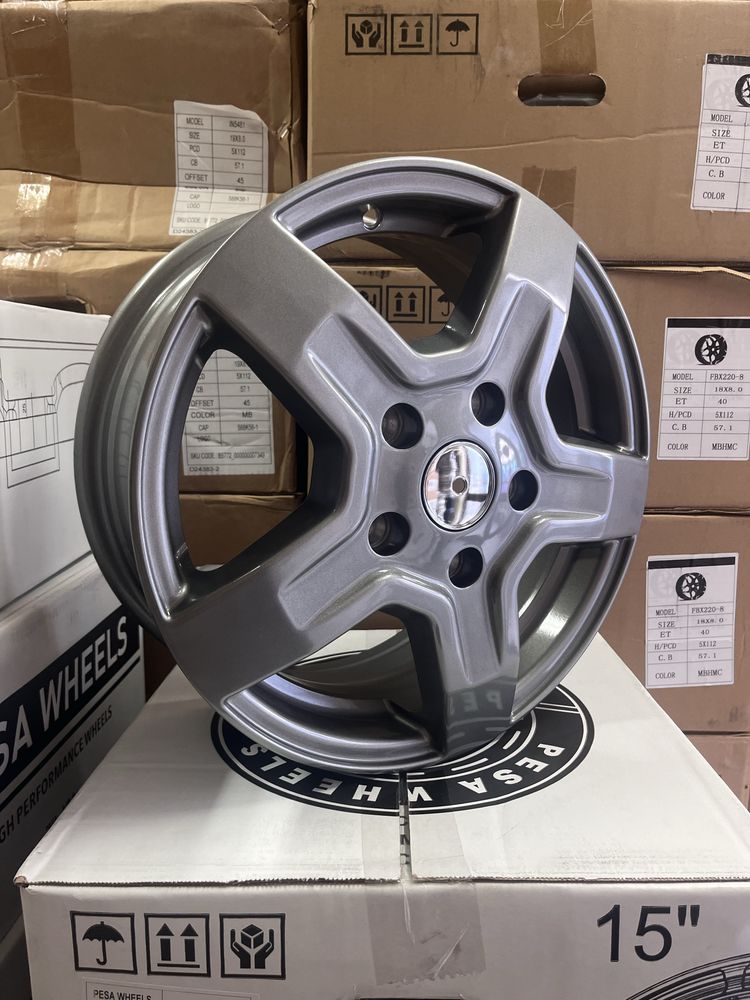 Jantes 15” 5x118 Novas Reforcadas Auto Caravana Fiat Iveco