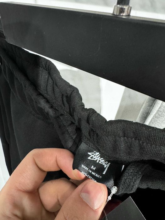 Штани спортивні Stussy Oversize Cotton Pants , чорні /сірі