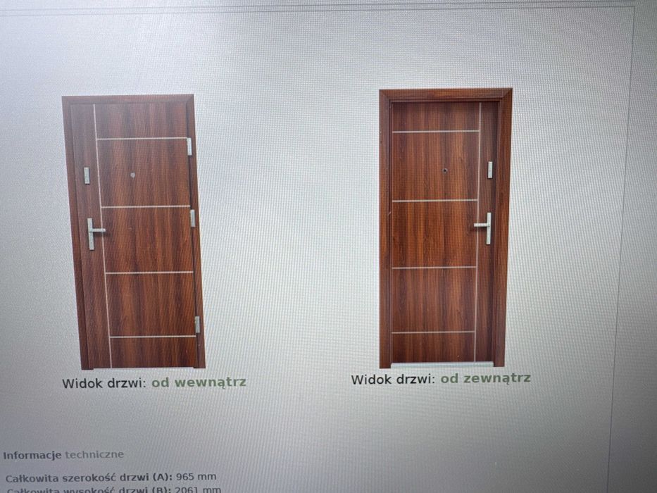 Drzwi wejściowe do mieszkania Bastion A65