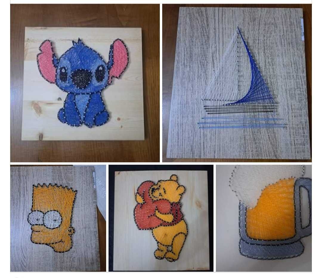String art quadros