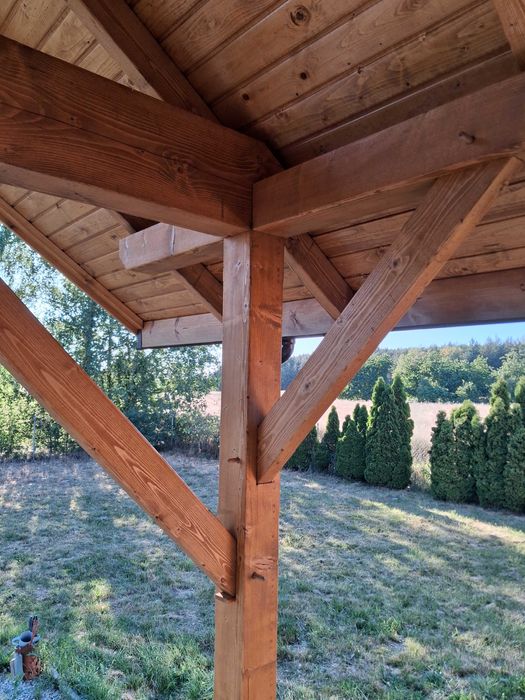 Altany, wiaty, zadaszenia - kompletne