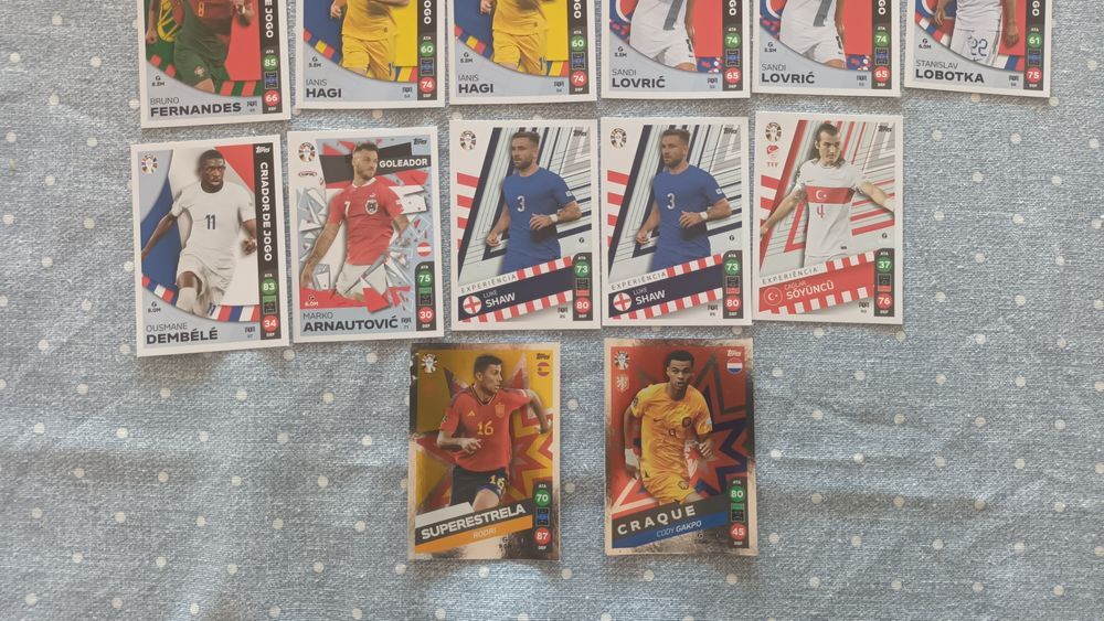 Cartas Match Attax Lidl Euro 2024