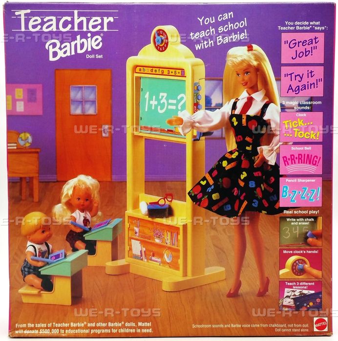 Лялька Барбі вінтаж, Barbie teacher 1995