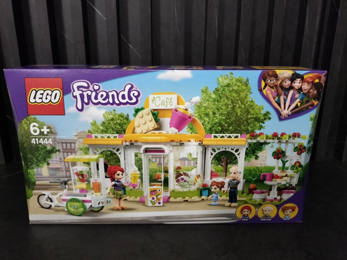 Nowe LEGO friends 41444 Ekologiczna kawiarnia+gratis