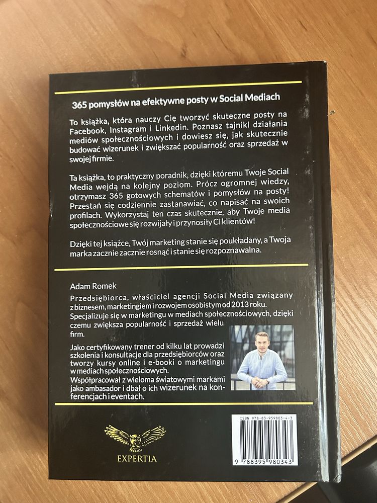 365 pomysłów na efektywne posty w Social Mediach