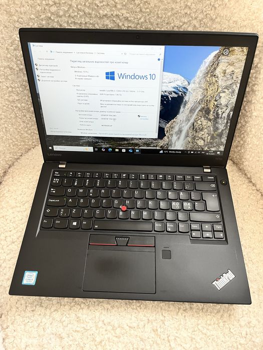 Lenovo thinkpad T470s 4g sim i5-7200u 8/256gb 14”FHDips